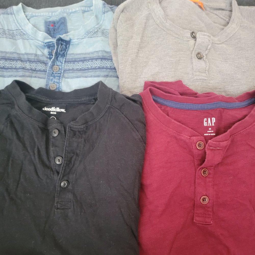 Lot of 4 Men's Button Shirts
